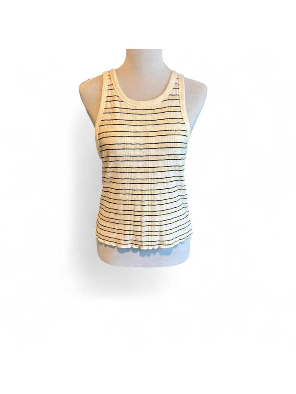 Universal Thread striped tank top Size L NWT